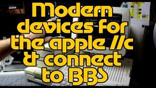 Adventures In Retrocomputing - Modern devices for Apple IIc & connect to BBS