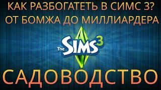 Бизнес в Симс 3. САДОВОДСТВО. Как заработать деньги с нуля. (1)