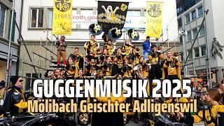 Guggenmusik Mölibach Geischter Adligenswil | Fasnacht Luzern 2025