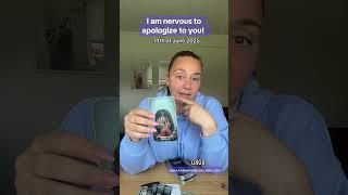 I AM NERVOUS TO APOLOGIZE TO YOU! ️