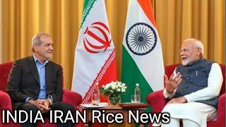 India Iran Rice Export