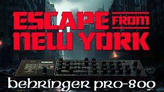 Escape From New York Theme with Behringer Pro-800 (One Synth Only)