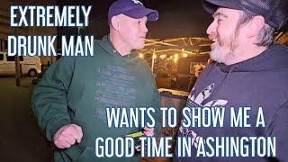 EXTREMELY DRUNK MAN WANTS TO SHOW ME A GOOD TIME!! Ashington mooch & takeaway review