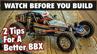 Two Tips For a Better BBX - Tamiya BBX Update!