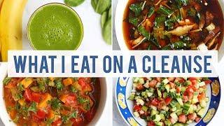 What I Eat On a Cleanse Day | HEALTHY VEGAN RECIPES