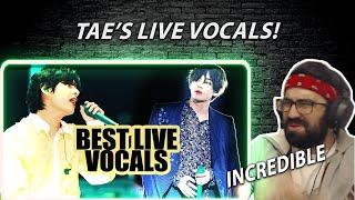 Incredible - Kim Taehyung (BTS V) : Best Live Vocals | Reaction