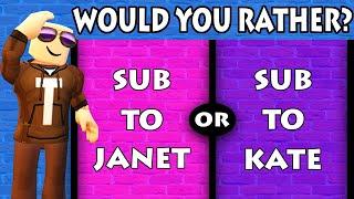 Would You Rather Quiz!  | Roblox