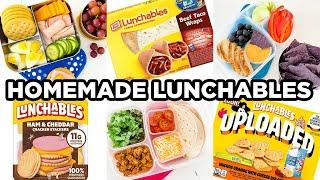 3 Homemade Lunchables (Healthy!) | Lunch Box Ideas for Kids by MOMables