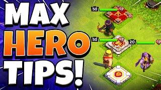 Tips That HELPED Max Heroes on 5 Clash of Clans Accounts