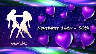 Gemini (November 16th - 30th) LOVE & PASSION, wanting STABILITY & COMMITMENT with you!