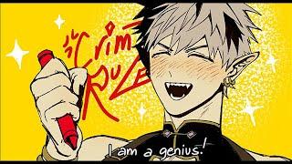 Making 2D Art in my 2D Suit!【ART】