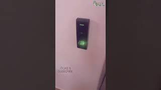 Installation Access Control | F16 Fingerprint #zkteco #shorts