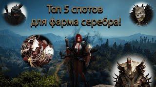 GameZ BDO(Black Desert) Топ 5 спотов для фарма серебра! 140-200 атаки.