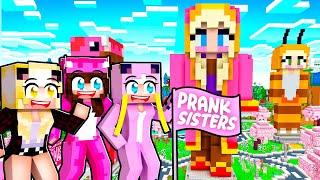 PRANK SISTERS nehmen SEINE STADT EIN!  Minecraft EVOLUTION #18