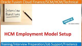 Oracle Fusion Cloud HCM R13 Interview Questions & Answers (Training & Placement)+91 88855 89062