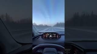 Changan cs55 plus winter speed run