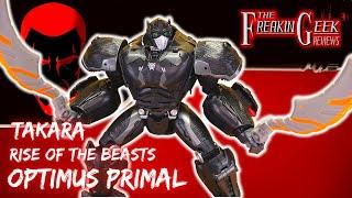 Takara Rise of the Beasts OPTIMUS PRIMAL: EmGo's Transformers Reviews N' Stuff