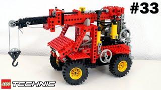 Передвижной ЛЕГО Техник Кран 8854 1989 года: Легенды LEGO Technic – Обзор №33