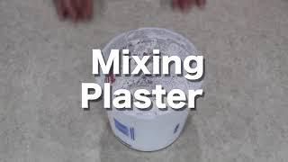 Plaster of Paris Mixing
