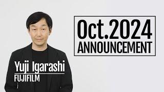 October 2024 Announcement/ FUJIFILM