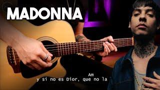 Madonna - Natanael Cano, Oscar Maydon GUITARRA Cover REQUINTO + ACORDES Christianvib