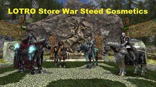 All LOTRO Store War Steed Cosmetics