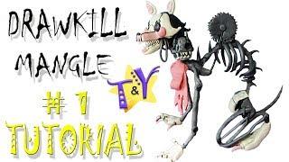 Как слепить Дравкил Мангл Туториал 1 Drawkill Mangle from plasticine Tutorial 1