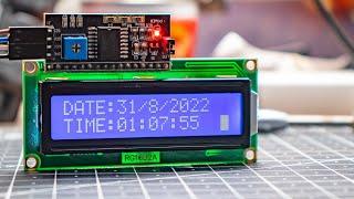 Making a Simple Internet Clock using ESP8266 Nodemcu and 16x2 LCD