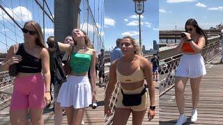 New York City   Summer Walk - Brooklyn Bridge, DUMBO, Brooklyn Bridge Park, Travel,NYC,USA,4K