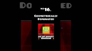 Every type of Geometry Dash Jumpscare (Part 6) | Geometry Dash 2.2 #shorts #geometrydash #gd