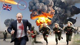 1 minute ago! Goodbye Putin, UK and US Destroy Moscow City Center