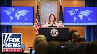 State Department officials brief as Trump considers US involvement in Iran