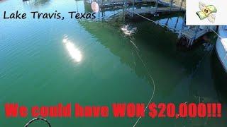 All Of This For NOTHING! - Lake Travis BassChamps Practice - winter bass fishing