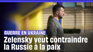 Guerre en Ukraine : Zelensky exhorte l'ONU à contraindre la Russie à la paix