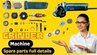 grinder machine spare parts details, bosch angle grinder machine full spare parts details@tools