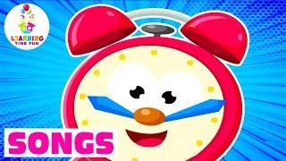 Let's TELL TIME with Analog and Digital Clocks! | TELLING TIME Song for Children
