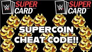 INSTANT SUPERCOIN METHOD!! HOW TO GET TONS OF SUPERCOINS!! WWE SUPERCARD