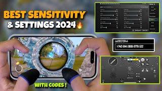 NEW BEST SENSITIVITY & SETTINGS 2024| 4 Finger Claw Gyroscope | 3.4 | Team Vampire vs Werewolf