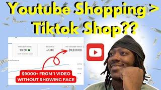 The Youtube Shopping Affiliate Program - Start Making Money Today (Tiktok Shop Killer?)