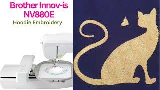 Brother Embroidery Machine | #embroidery #hoodie #sewing