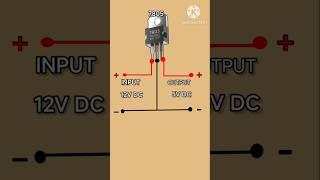 7805 IC | 12 volt dc 5 volt DC Converter | Shorts