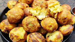 ना ब्रेड ना आलू ना तेल सिर्फ़ थोड़ी सी सूजी से बनाओ चीज़ कॉर्न बॉल | suji cheese corn balls | nasta