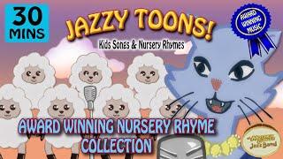 Nursery Rhyme Mix Volume 1 | Jazzy Toons | Award Winning Children's Music | Mother Goose Jazz Band