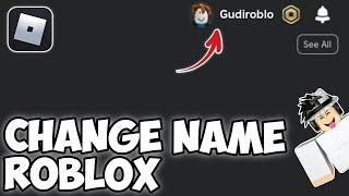 How to Change Your ROBLOX NAME - Tutorial (2024)