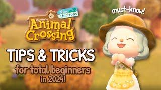 25 Animal Crossing BEGINNER Tips!  (basically everything thoroughly EXPLAINED)