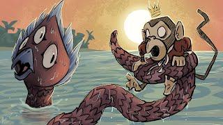 I Played 100 Days of Don't Starve Shipwrecked as a Monkey