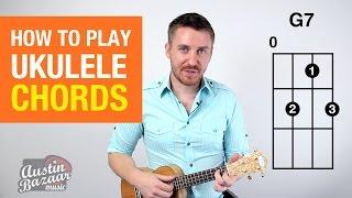 How to Play Ukulele Chords Part 1 | Soprano, Concert, Tenor