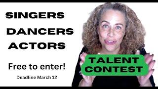 Teen Talent Contest | Singers Dancers & Actors! | Free Online Talent Contest