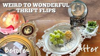 Weird Thrifted Finds and How I Flipped them : A Thrifting Challenge with Debi's DIY!