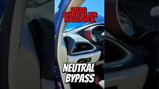 How to Put a 2020 Chrysler Pacifica in Neutral (Manual Override Tutorial)